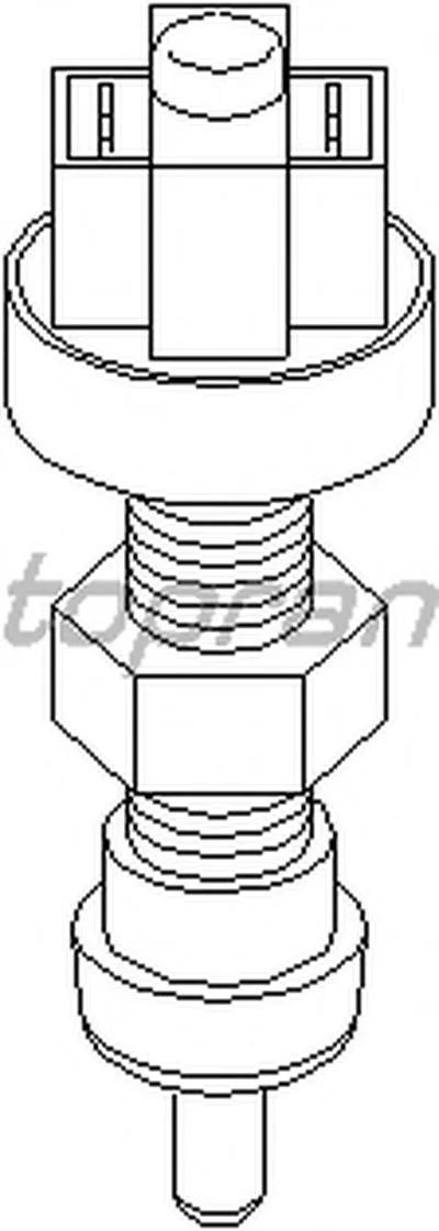 Выключатель фонаря сигнала торможения TOPRAN купить
