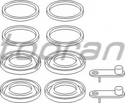 Ремкомплект, тормозной суппорт TOPRAN купить