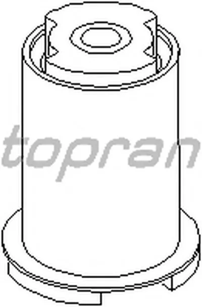 Втулка, балка моста TOPRAN купить