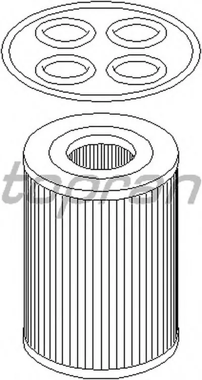 Масляный фильтр TOPRAN купить