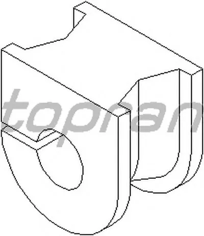 Опора, стабилизатор TOPRAN купить