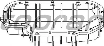 Масляный поддон TOPRAN купить