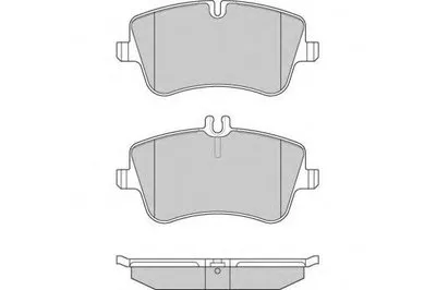 Комплект тормозных колодок, дисковый тормоз E.T.F. купить