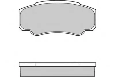 Комплект тормозных колодок, дисковый тормоз E.T.F. купить