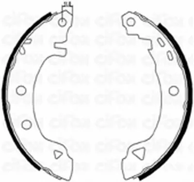 Комплект тормозных колодок CIFAM купить
