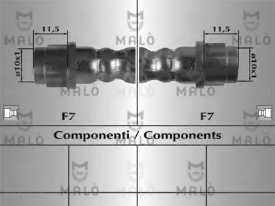 Тормозной шланг MALÒ купить