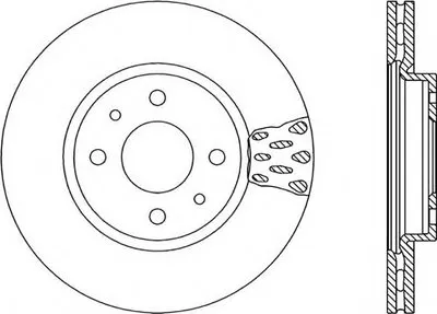 Тормозной диск ADAPTIVE OPEN PARTS купить