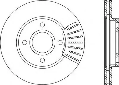 Тормозной диск ADAPTIVE OPEN PARTS купить