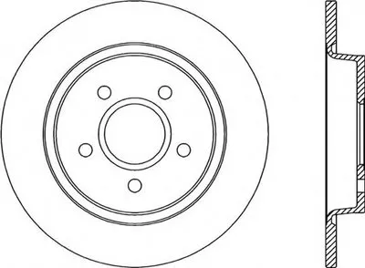 Тормозной диск ADAPTIVE OPEN PARTS купить
