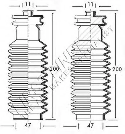 Пыльник, рулевое управление FIRST LINE купить