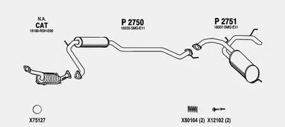 Система выпуска ОГ FENNO купить