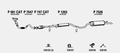 Система выпуска ОГ FENNO купить