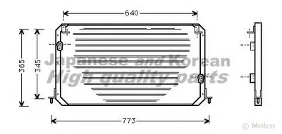 Конденсатор, кондиционер ASHUKI купить