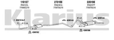 Система выпуска ОГ KLARIUS купить
