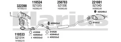 Система выпуска ОГ KLARIUS купить