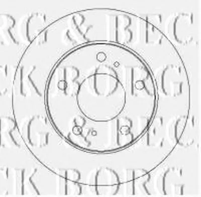 Тормозной диск BORG & BECK купить