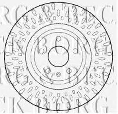 Тормозной диск BORG & BECK купить