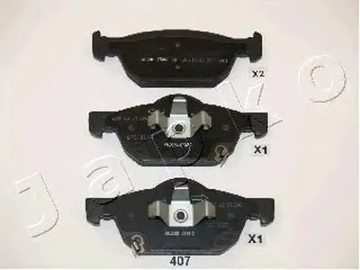 Комплект тормозных колодок, дисковый тормоз JAPKO купить