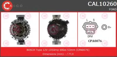 Генератор BRAND NEW SERIES CASCO купить