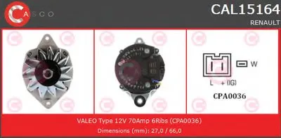 Генератор BRAND NEW SERIES CASCO купить