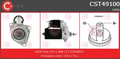 Стартер BRAND NEW SERIES CASCO купить