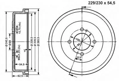 Тормозной барабан VEMA купить