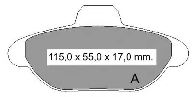 Комплект тормозных колодок, дисковый тормоз VEMA купить