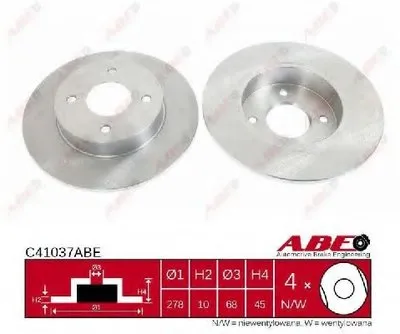 Тормозной диск ABE купить