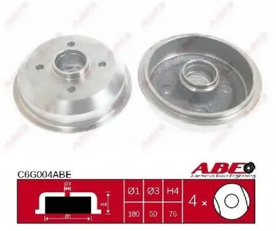 Тормозной барабан ABE купить