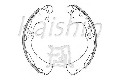 Комплект тормозных колодок KAISHIN купить