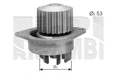 Водяной насос AUTOTEAM купить