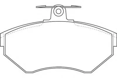 Комплект тормозных колодок, дисковый тормоз WAGNER купить