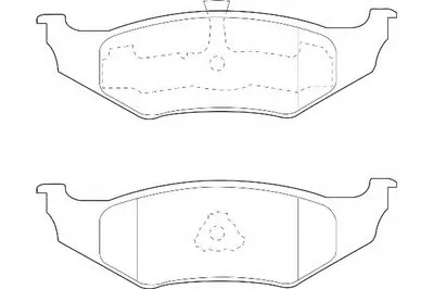 Комплект тормозных колодок, дисковый тормоз WAGNER купить