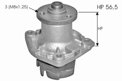 Водяной насос PROTECHNIC купить