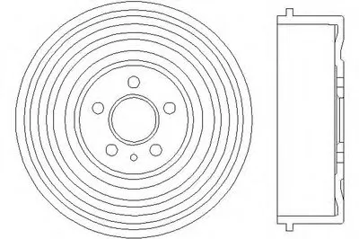 Тормозной барабан HELLA PAGID купить
