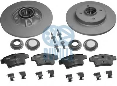 Комплект тормозов, дисковый тормозной механизм RUVILLE купить