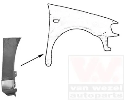 Крыло VAN WEZEL купить