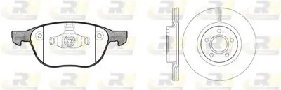 Комплект тормозов, дисковый тормозной механизм Dual Kit ROADHOUSE купить