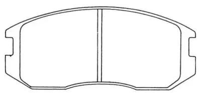 Комплект тормозных колодок, дисковый тормоз AISIN купить