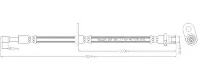 Тормозной шланг REMKAFLEX купить
