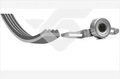 Поликлиновой ременный комплект HUTCHINSON купить