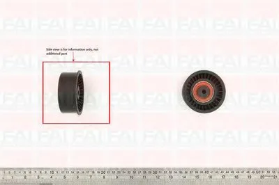 Паразитный / Ведущий ролик, зубчатый ремень FAI AutoParts купить