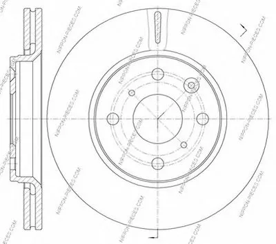 Тормозной диск NPS купить