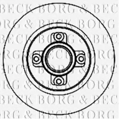 Тормозной диск BORG & BECK купить