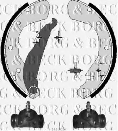 Комплект тормозных колодок BORG & BECK купить