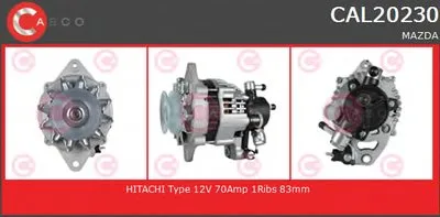 Генератор GENUINE SERIES CASCO купить