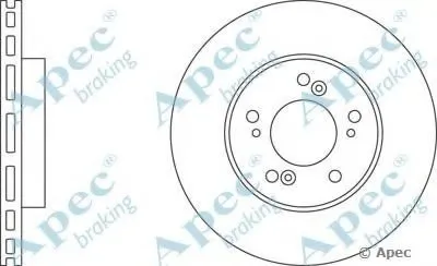 Тормозной диск APEC braking купить