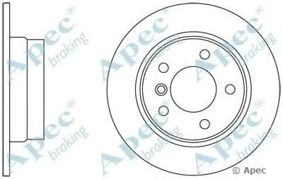 Тормозной диск APEC braking купить