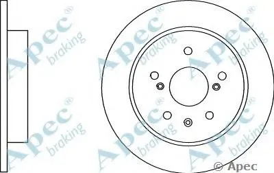 Тормозной диск APEC braking купить