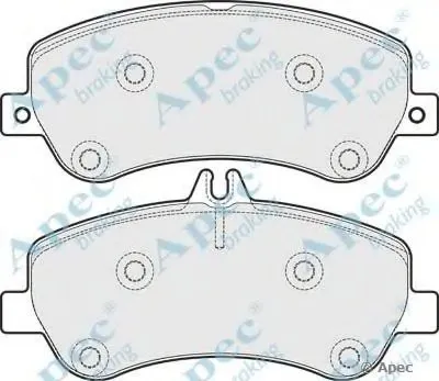 Комплект тормозных колодок, дисковый тормоз APEC braking купить